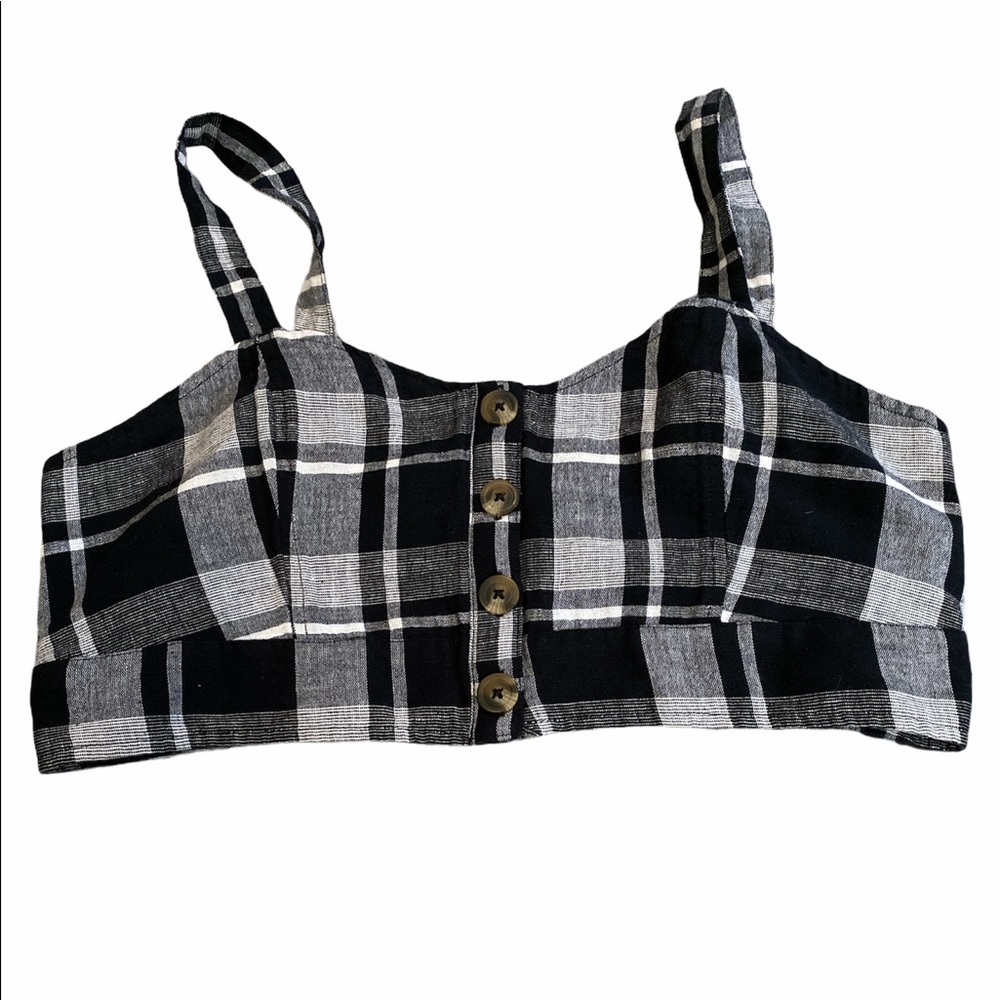 AE‎ plaid crop
